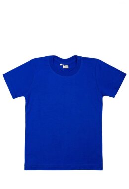 Синяя детская футболка